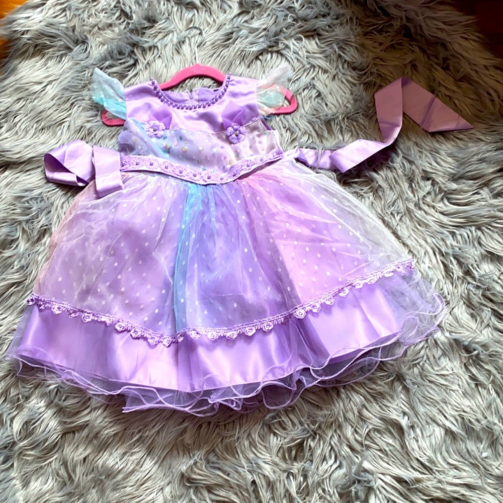 Beautiful Purple Party Dress